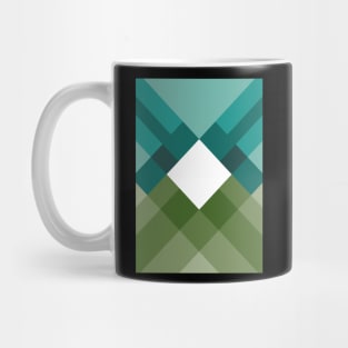 Colorful Simplified Runic Design Mug